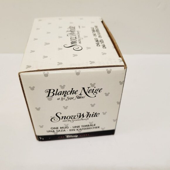 Vtg 1990’s Snow White Seven Dwarfs Bad Witch The Disney Store Mug Coffee W/Box - Picture 8 of 9